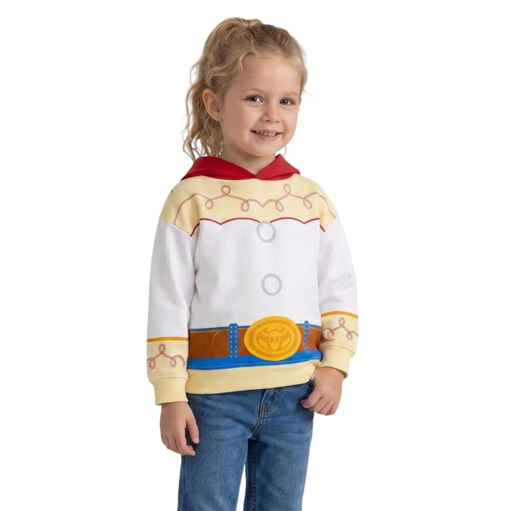 Toy Story Girls Jessie Cotton Hoodie / Red/White/Yellow